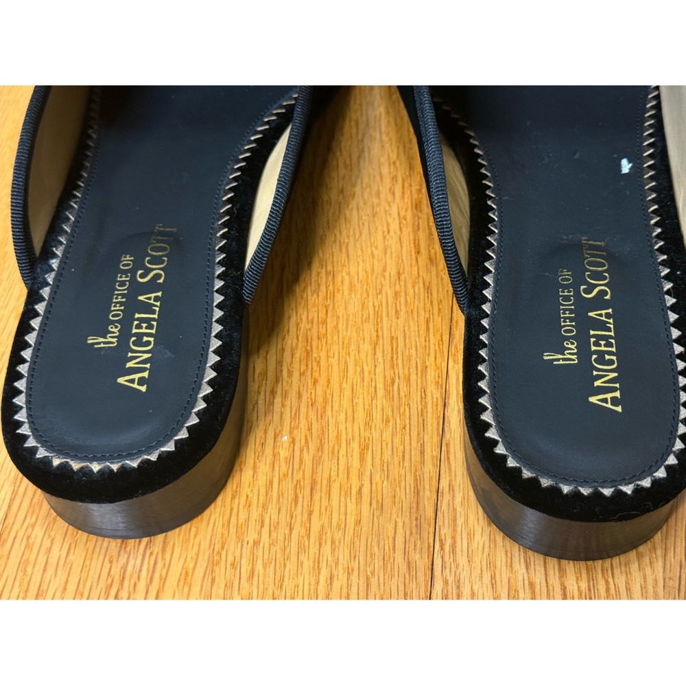 The Office of Angela Scott Adelaide Velvet Mule NWOT - Picture 6 of 11